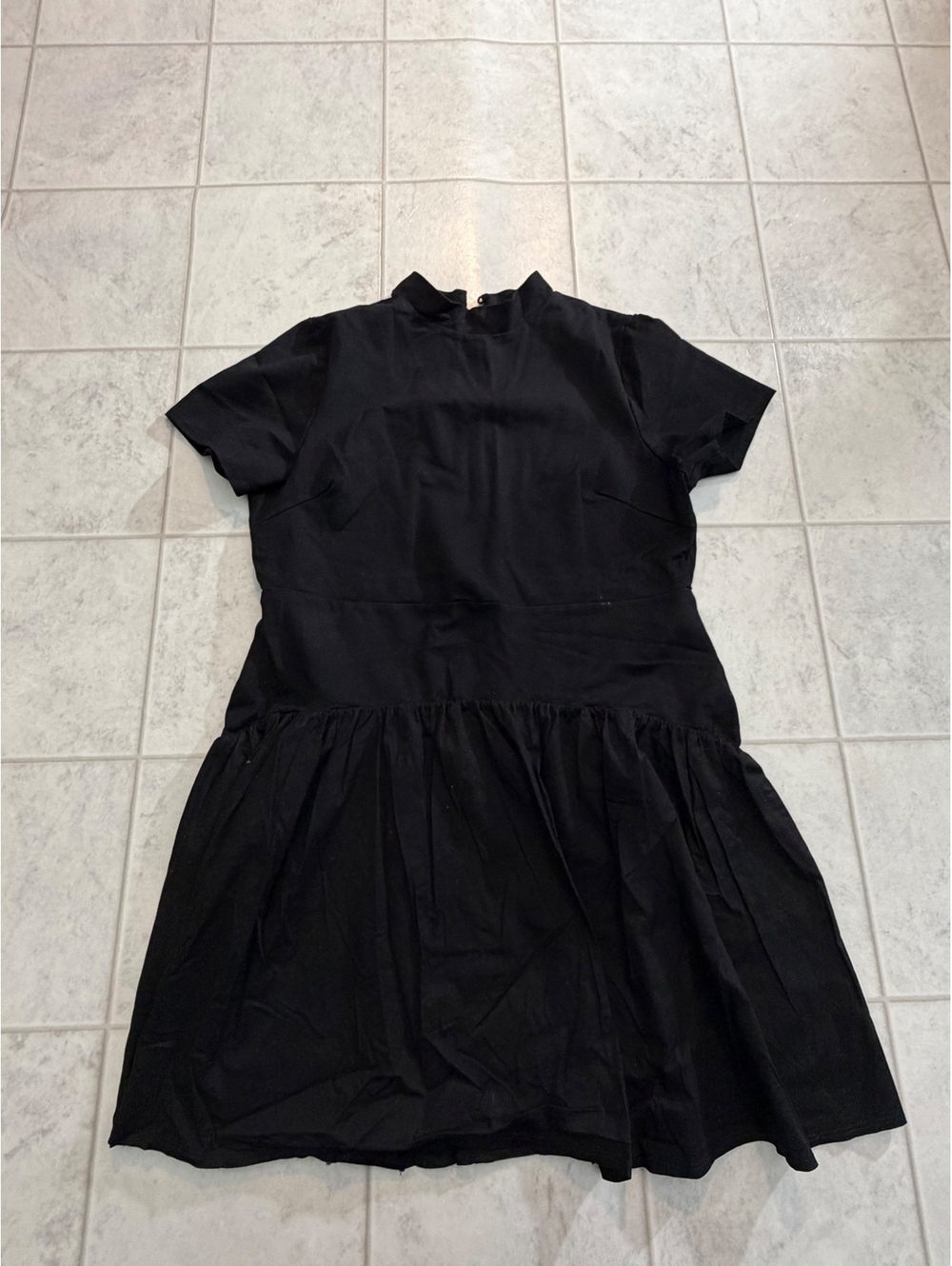 Fashion Nova black short sleeve dress